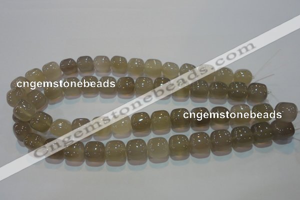 CAG5261 15.5 inches 14*14mm square Brazilian grey agate beads