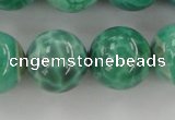 CAG5305 15.5 inches 14mm round peafowl agate gemstone beads