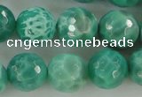 CAG5312 15.5 inches 10mm faceted round peafowl agate gemstone beads