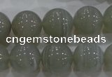 CAG5325 15.5 inches 16mm round grey line agate beads wholesale