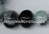 CAG5440 7*11mm – 20*30mm rondelle agate druzy geode agate beads