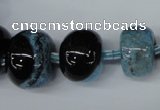 CAG5441 7*11mm – 20*30mm rondelle agate druzy geode agate beads