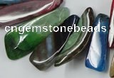 CAG5451 15.5 inches 10*18mm - 15*60mm freeform agate gemstone beads