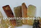 CAG5452 15.5 inches 16*20mm - 17*70mm freeform agate gemstone beads