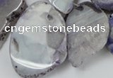 CAG5472 15.5 inches 16*22mm - 40*45mm freeform agate gemstone beads