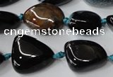 CAG5529 15.5 inches 14*18mm - 22*32mm nuggets agate gemstone beads