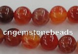 CAG5562 15.5 inches 8mm round natural fire agate beads wholesale