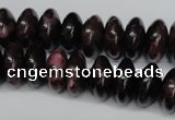 CAG5644 15 inches 8*16mm rondelle agate gemstone beads wholesale