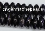 CAG5646 15 inches 9*18mm rondelle agate gemstone beads wholesale