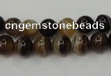 CAG5901 15 inches 8mm round Madagascar agate gemstone beads