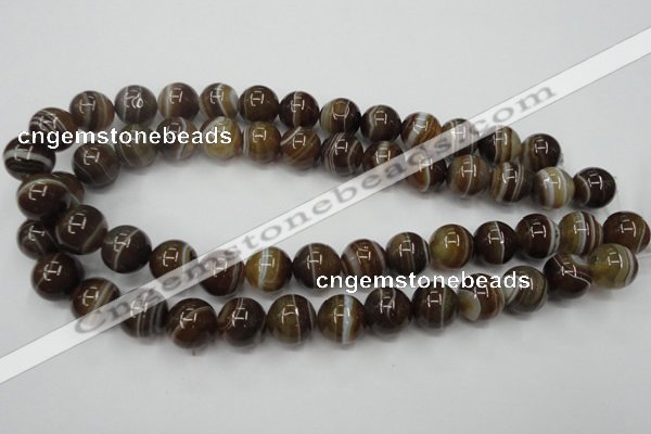 CAG5904 15 inches 14mm round Madagascar agate gemstone beads