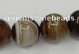 CAG5906 15 inches 18mm round Madagascar agate gemstone beads