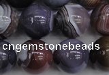 CAG5957 15.5 inches 18mm round botswana agate beads wholesale