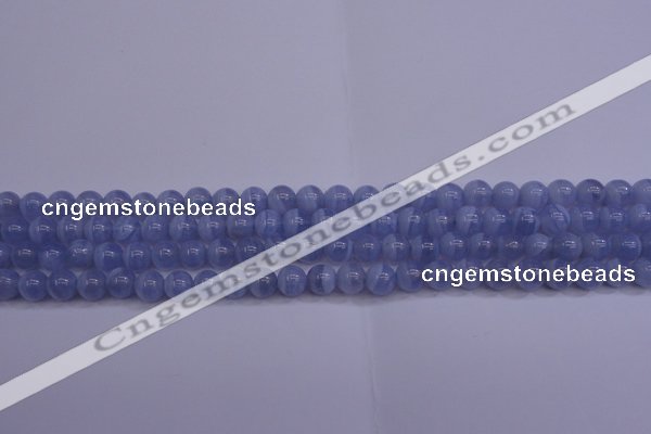 CAG5971 15.5 inches 6mm round blue lace agate beads wholesale