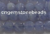 CAG5997 15.5 inches 8mm faceted round blue lace agate beads