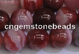 CAG6113 15.5 inches 10mm round south red agate gemstone beads