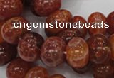 CAG617 15.5 inches 12*16mm rondelle natural fire agate beads