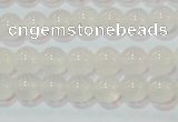 CAG6501 15.5 inches 6mm round Brazilian white agate beads