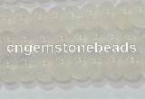 CAG6520 15.5 inches 4*6mm rondelle Brazilian white agate beads