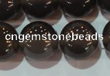 CAG6532 15.5 inches 18mm round Brazilian grey agate beads