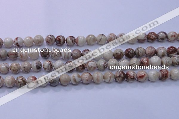 CAG6662 15.5 inches 8mm round Mexican crazy lace agate beads