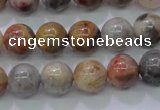 CAG6670 15.5 inches 4mm round natural crazy lace agate beads