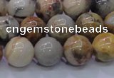 CAG6673 15.5 inches 10mm round natural crazy lace agate beads