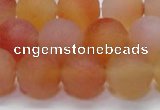 CAG6690 15 inches 8mm round multicolor pilates agate beads