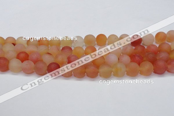 CAG6690 15 inches 8mm round multicolor pilates agate beads