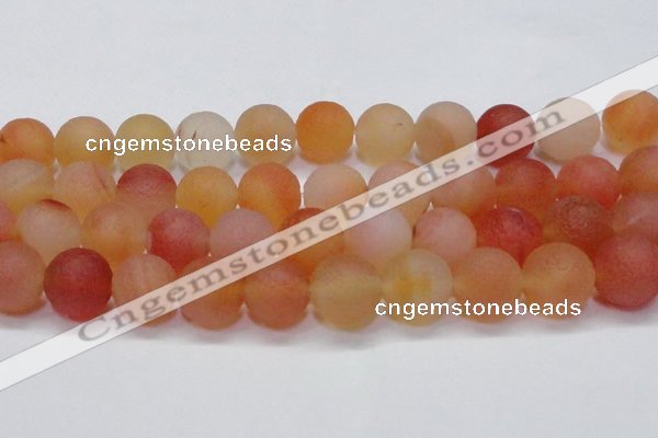 CAG6696 15 inches 20mm round multicolor pilates agate beads