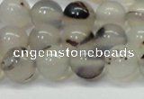 CAG6760 15 inches 6mm round Montana agate beads wholesale