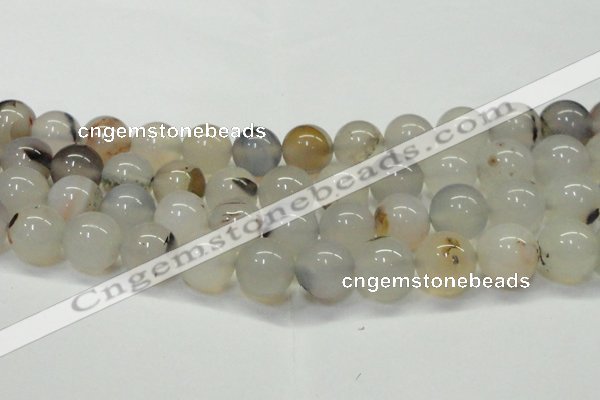 CAG6763 15 inches 12mm round Montana agate beads wholesale