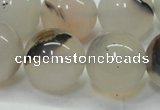 CAG6764 15 inches 14mm round Montana agate beads wholesale