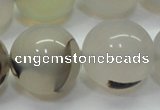 CAG6766 15 inches 18mm round Montana agate beads wholesale