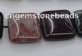 CAG6779 15.5 inches 14*14mm square Indian agate beads wholesale