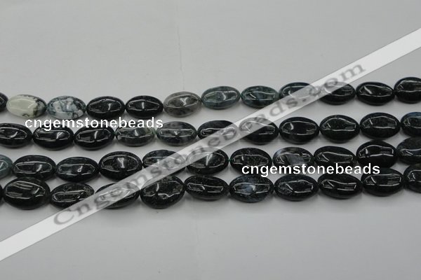 CAG6789 15.5 inches 10*14mm oval Indian agate beads wholesale