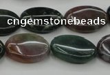 CAG6796 15.5 inches 12*16mm oval Indian agate beads wholesale