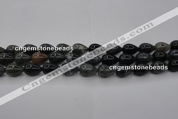 CAG6824 15.5 inches 10*14mm teardrop Indian agate beads wholesale