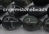 CAG6826 15.5 inches 13*18mm teardrop Indian agate beads wholesale