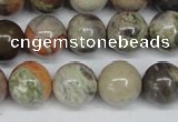 CAG7004 15.5 inches 12mm round ocean agate gemstone beads