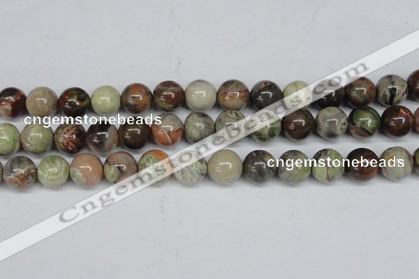 CAG7006 15.5 inches 16mm round ocean agate gemstone beads