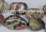 CAG7021 15.5 inches 13*18mm - 15*20mm nuggets ocean agate beads