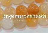 CAG7134 15.5 inches 12mm round red agate gemstone beads