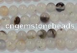 CAG7140 15.5 inches 4mm round Montana agate gemstone beads