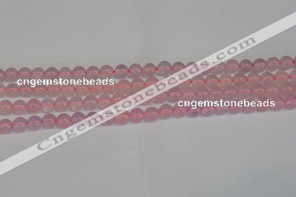 CAG7151 15.5 inches 8mm round pink agate gemstone beads