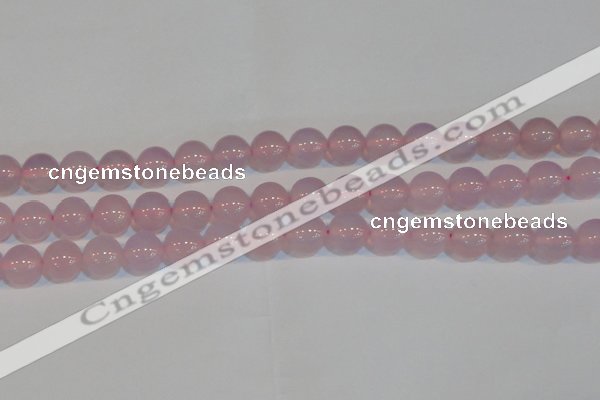 CAG7153 15.5 inches 12mm round pink agate gemstone beads