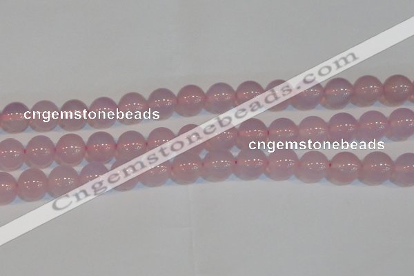 CAG7154 15.5 inches 14mm round pink agate gemstone beads