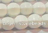 CAG7214 15.5 inches 12*12mm pumpkin white agate gemstone beads