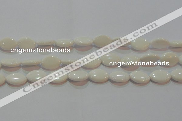 CAG7231 15.5 inches 15*20mm marquise white agate gemstone beads