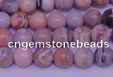 CAG7302 15.5 inches 8mm round red botswana agate gemstone beads